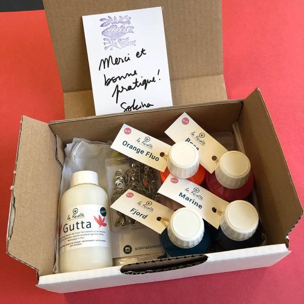 Grand kit de peinture sur soie – Image 3